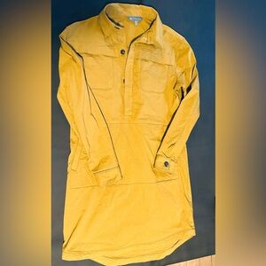 Title Nine Mustard Wren Utility Dress